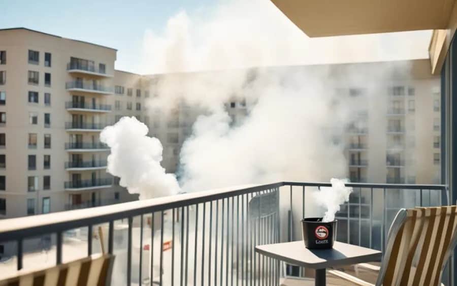 Czy można palić na balkonie w hotelu? Zasady, które musisz znać