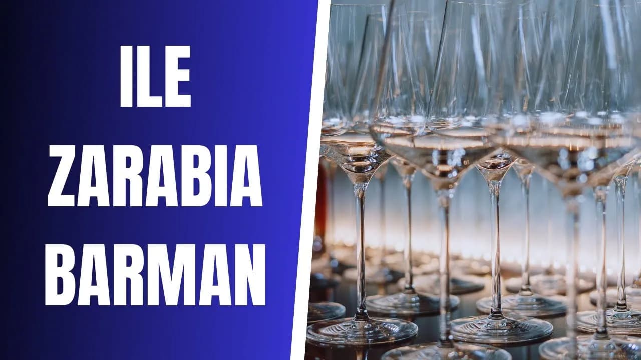 Ile zarabia barman w hotelu? Zaskakujące fakty o wynagrodzeniach